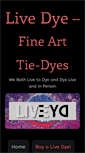 Mobile Screenshot of livedye.com